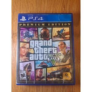 Grand Theft Auto 5 Premium Edition Playstation 4 Video Game